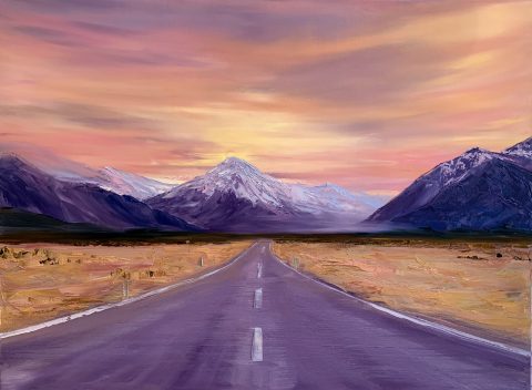 Road to the mountains